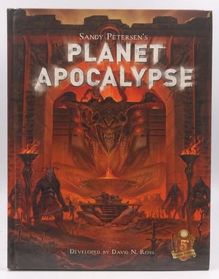 Sandy Petersen's Planet Apocalypse RPG D&D 5e David N Ross  Petersen Games