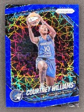 2025 Panini WNBA Prizm COURTNEY WILLIAMS Blue Velocity Prizm #69 Minnesota Lynx