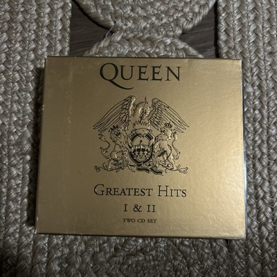 Queen Greatest Hits 1 & 2 CDs - 2 Disc Set with Case, Slip Sleeve