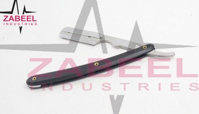 Shavette Rasiermesser, erneuerbare Klingen, Hand (schwarz), 25 Stück,...
