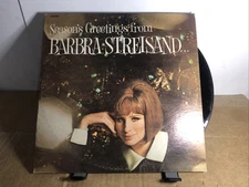 Tested Season’s Greetings From Barbra Streisand & Friends CSS 1075 VG LP Vinyl