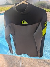 LN Quiksilver Unisex Boys Girls 1.0 Synchro Wetsuit Jacket Top size YM