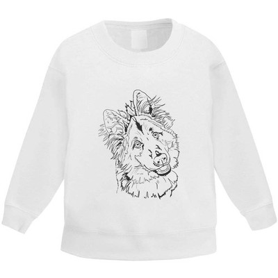 'German Shepherd Dog GSD' Kid's Sweatshirt / Sweater / Jumper (KW057182)