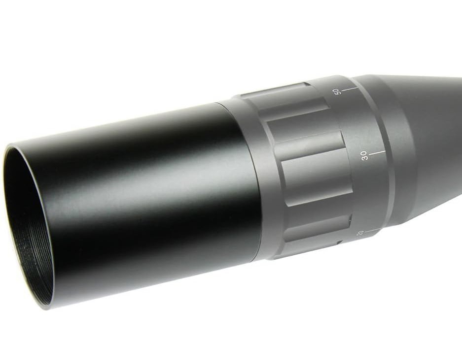 AIM Sports 3'' Rifle Scope SunShade Tube 50mm Objective Lens Scope (Black)