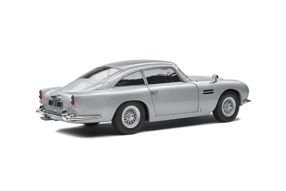 SOLIDO S1807101 ASTON MARTIN DB5 SILVER BIRCH 1964 1/18 - Image 2 of 2