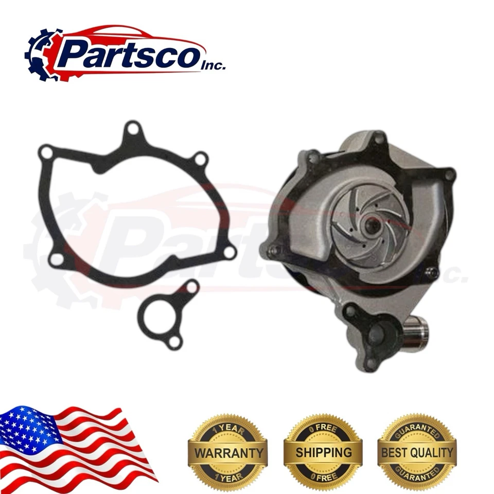 Water Pump Porsche 911 Boxster Cayman 2.5L 2.7L 3.4L 3.6L 3.8L 4.0L (1999-2011) - Image 2 of 4