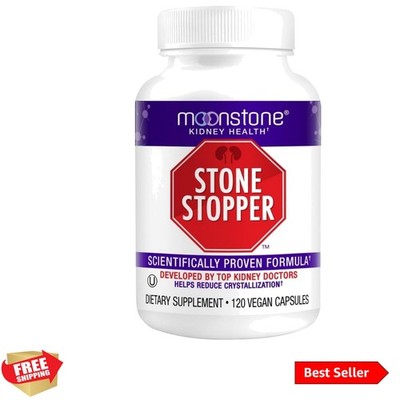 Stone Stopper Capsules, Kidney Stone Prevention, Calcium Oxalate Protector, A...
