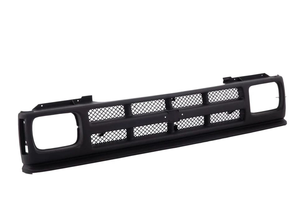 NEW FRONT BLACK GRILLE FOR 1991-1993 CHEVROLET S10 PICKUP 1991-1994 S10 BLAZER - Image 3 of 4