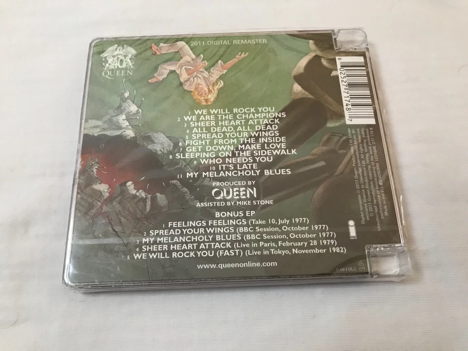 REMASTERED ALBUM 2CD 16T QUEEN NEWS OF THE WORLD (NEUF) LIVE TOKYO/PARIS - Photo 2/2