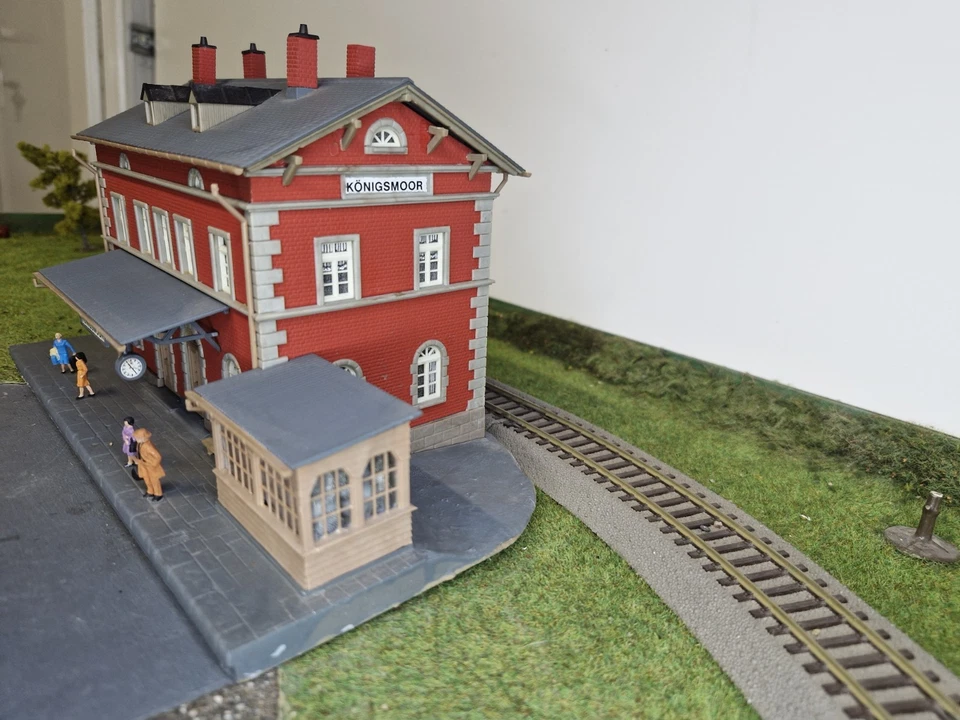 Maquette Gare De Konigsmoor Kibri ho - Photo 3/4