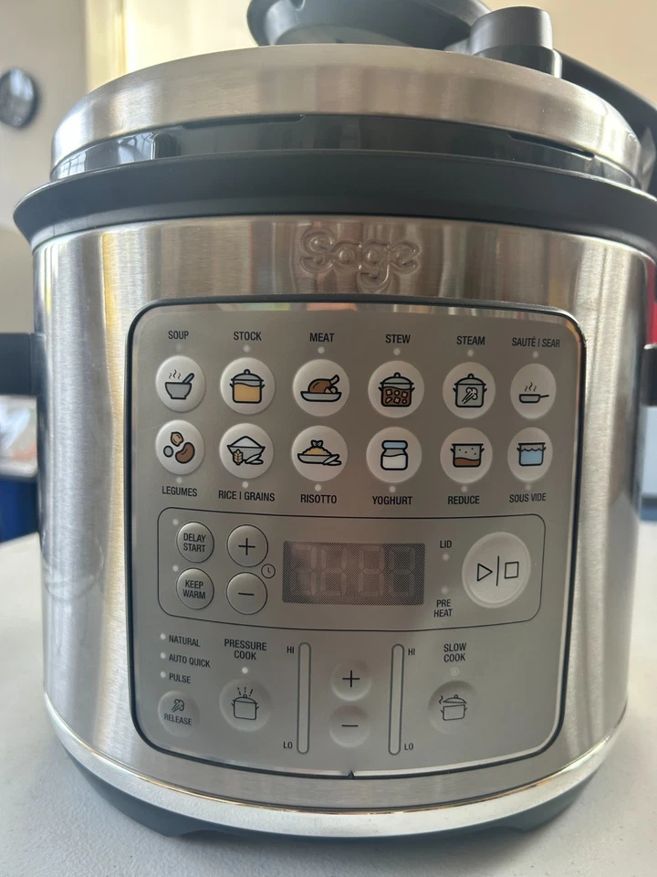 Sage The Fast Slow Go Multicooker in Brushed Stainless Steel SPR680BSS2GUK - Image 2 of 4