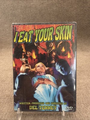 I Eat Your Skin (DVD, 1971) Del Tenney Brand New Sealed