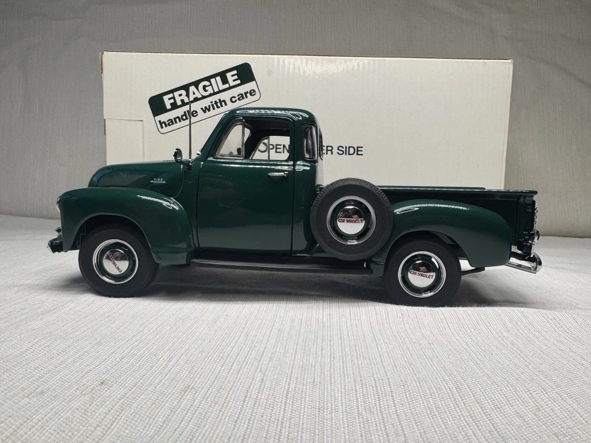 希少 ダンバリーミント Chevrolet 3100 ダークグリーン ミニカー 25+ Danbury Mint Chevrolet Diecast Pickup Trucks for sale