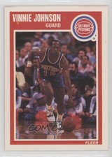 1989-90 Fleer Vinnie Johnson #47 0z0k