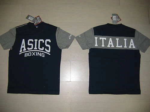 10036 TG. XL ASICS ITALIA BOXE PUGILATO FPI T SHIRT MAGLIA