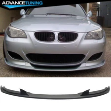Fits 06-10 BMW E60 M5 Only H Style Front Bumper Lip Spoiler Splitter 1PC - PU