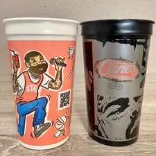 Post Malone X Raising Canes Collab Limited Edition Cups. New 2 Cups & 2 Designs.