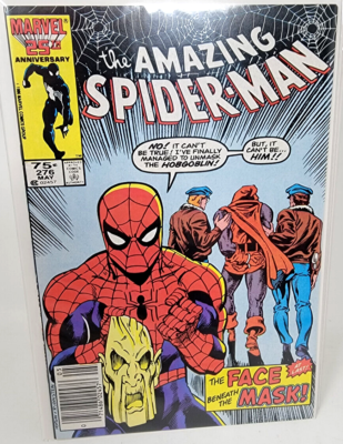 AMAZING SPIDER-MAN #276 1986 Marvel 9.0 Newsstand Death Human Fly