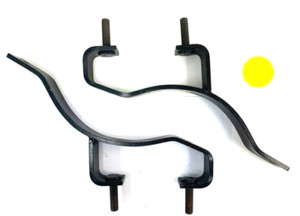 NAVISTAR INDUSTRIES AIR TANK MOUNTING BRACKETS 3525816C1 LOT OF 2