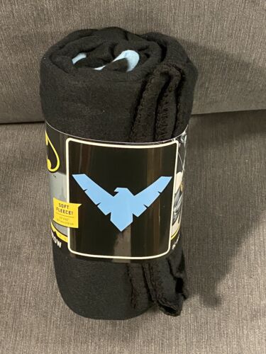 BatMan Bat Man NightWing night wing Movie Fleece Blanket Throw NEW RARE HTF