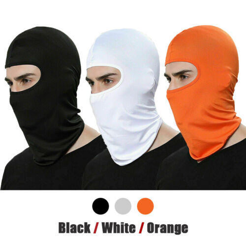 3 PCS Fashion Lycra Ski Face Mask Classics Moto Bike Balaclava Neck Hood Hat CA - Picture 12 of 51