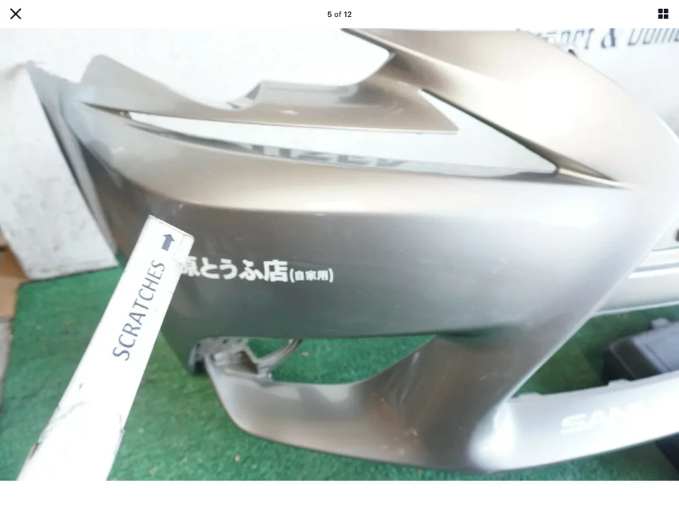 2 pestañas rotas 2014 2015 2016 LEXUS IS200t IS 250 IS350 PARACHOQUES DELANTERO OEM UE94840 Foto 4 de 4