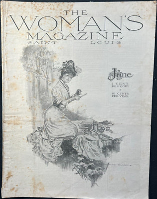 The Woman's Magazine - June 1905 - KELLOG'S AD / Saturday Evening Post / USA