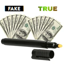 1 Smart Money Counterfeit Bill Checker Fake Money World Wide Detector Tester Pen