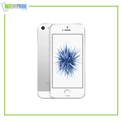 Apple iPhone SE 1st Gen 16GB Silver Unlocked 75% Battery Factory Reset