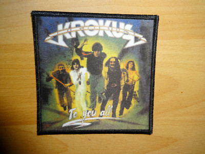 Krokus Patch Hard Rock, Metal Saxon nr 26666
