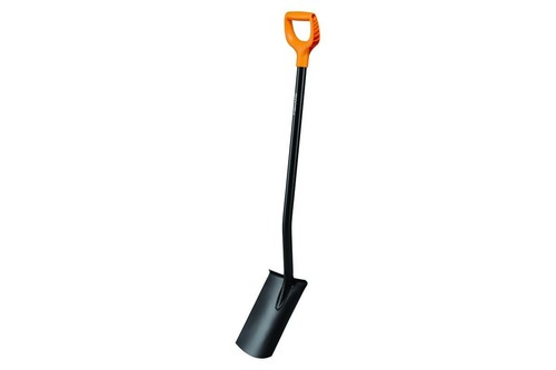 Fiskars 131403 RUND Gärtnerspaten Solid & Fiskars 131413 Gärtnerspaten SPITZ Set - Bild 2 von 6