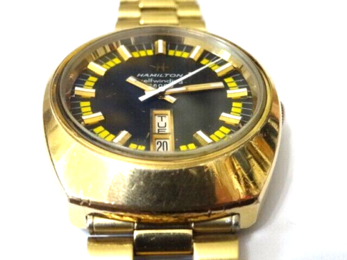Vintage 1970er Jahre Hamilton Auto Day Date Clermont selbstaufziehende 36000 High Beat Uhr - Bild 14 von 24