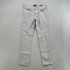 Banana Republic Premium Denim Gray Slim Straight Jeans in Women  s Size 26