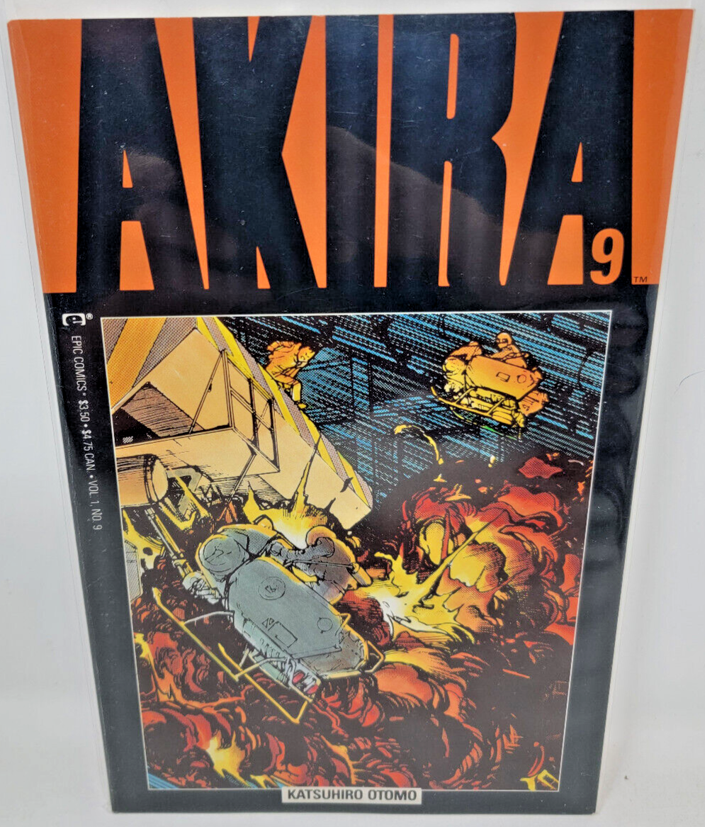 AKIRA #9 KATSUHIRO OTOMO EPIC COMICS *1989* NEWSSTAND 9.2 | eBay