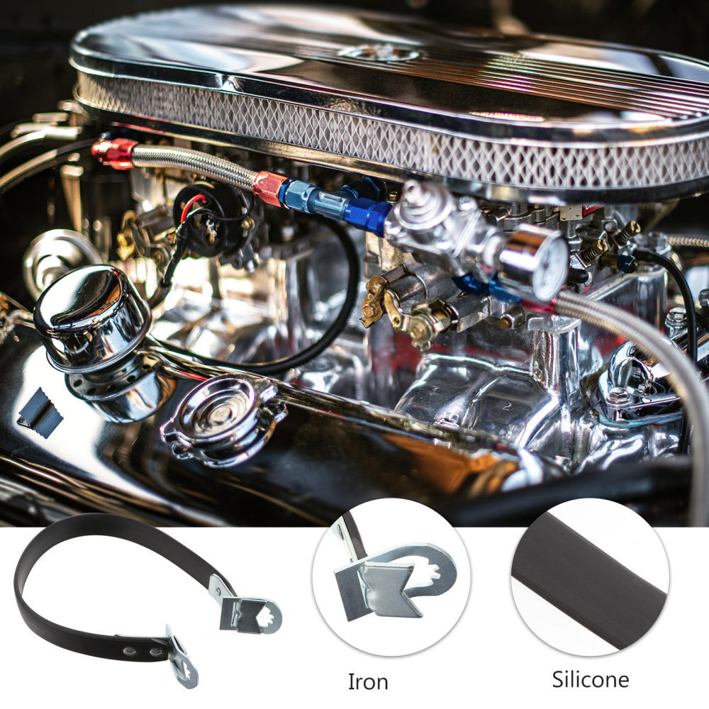 Car Battery Lift Strap Auto Battery Strap Lifter Silicone Battery