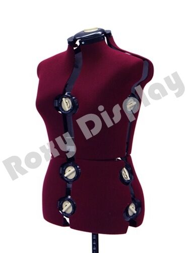 Adjustable Sewing Dress Form Female Mannequin Torso Stand Medium Size #JF-FH-8 - Picture 1 of 4