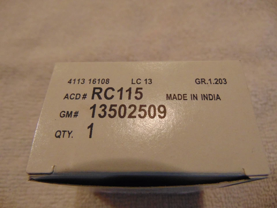 TAPA DEPÓSITO RECUPERACIÓN REFRIGERANTE CHEVROLET CAMARO TRAVERSE ENCLAVE 13502509 Foto 3 de 3