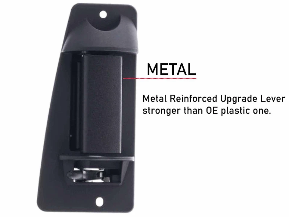 Manija de puerta exterior Silverado Sierra 1999-2006 manija de metal trasera derecha Foto 2 de 4