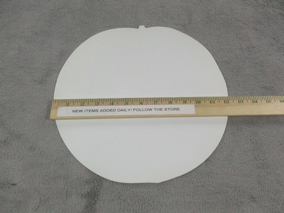 Vintage Verde Maçã Placemats Vinil Frutas Impressão 3D PVC 12x12 Conjunto de 8 Excelente Estado Usado - Imagem 3 de 4