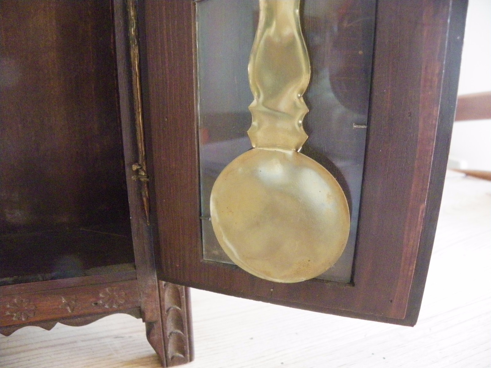 ARMOIRE MINIATURE BRETONNE EN BOIS AVEC RÉVEIL FACADE eBay