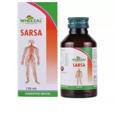 Wheezal homoeopathy Sarsa Syrup (120ml)