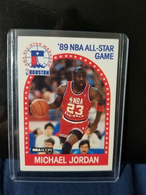 1989-90 NBA Hoops All Star Michael Jordan CHICAGO BULLS #200 gem Space Jam