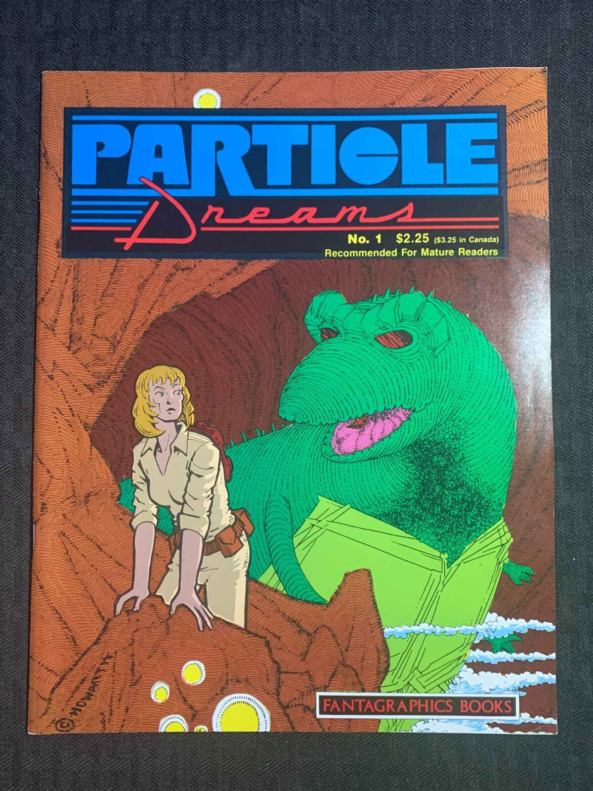 1986 PARTICLE DREAMS Magazine #1 FN+ 6.5 Matt Howarth / Fantagraphics
