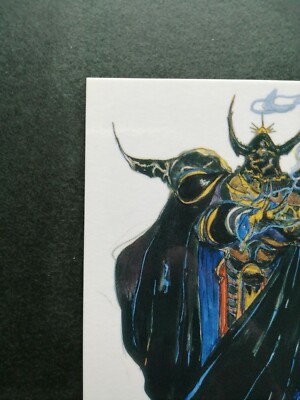 GULBEZA Final Fantasy 4 Art Museum Card FF4 Japan Yoshitaka Amano