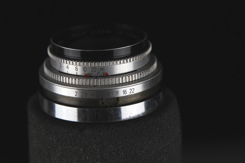 Lente soviética Vega-3 (2,8/50 mm) para cámara Zenit 4, Zenit 5, Zenit 6 Foto 4 de 4