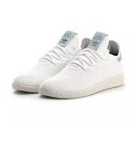 adidas pw tennis trainers linen chalk white