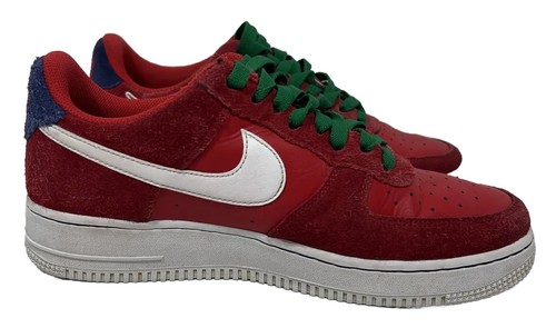 Size 7.5-Nike Air Force 1 Low First Use University Red  DB3597 600 - Picture 7 of 12