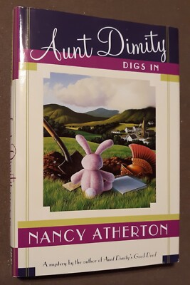Nancy Atherton Aunt Dimity Digs In Mystery Hardcover Book