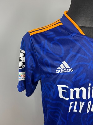 REAL MADRID 2021 2022 CAMAVINGA AWAY SHIRT FOOTBALL SOCCER ADIDAS H40942  SIZE M | eBay