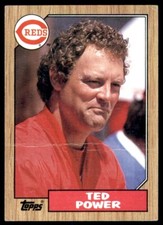 1987 Topps Baseball #437 Ted Power